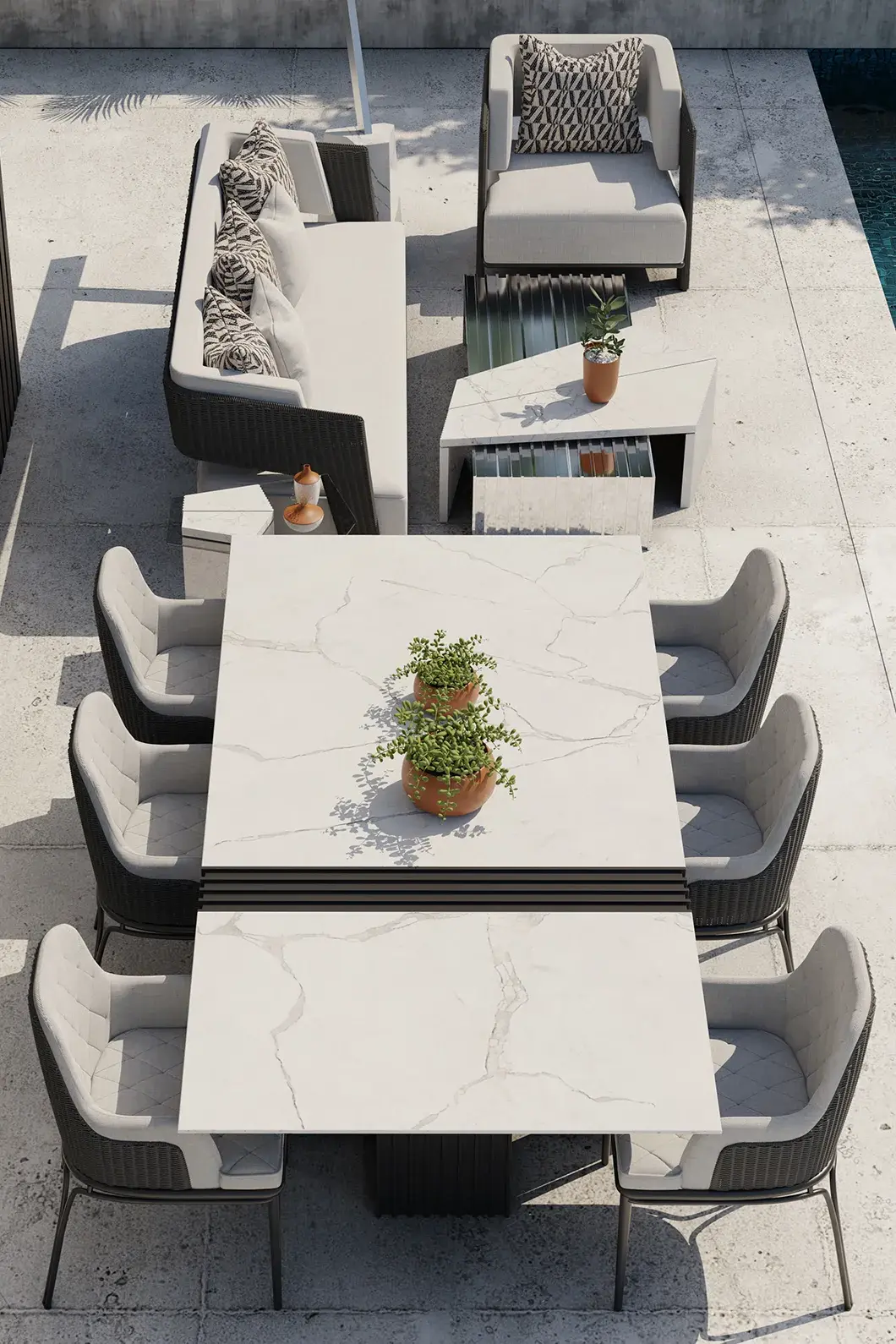 Table De Salle À Manger D’Extérieur Whirlwind