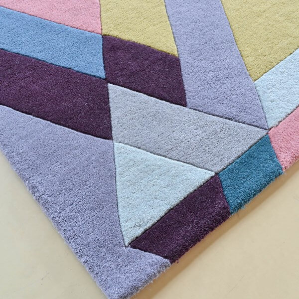 Tapis Mosaic Mauve Clair 57605 | Taille: 170 x 240 cm