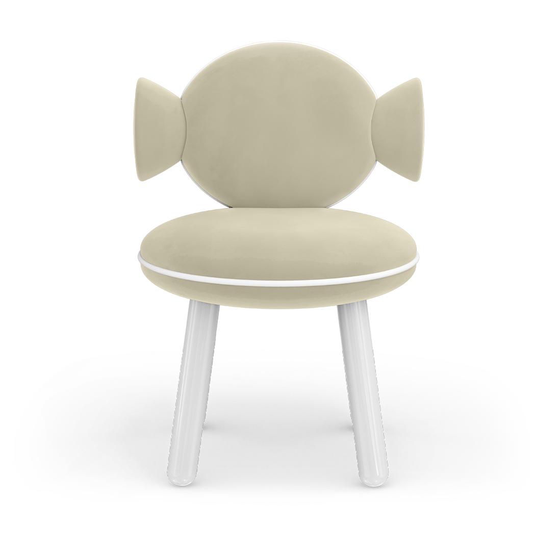 Chaise enfant Bonbon Lait