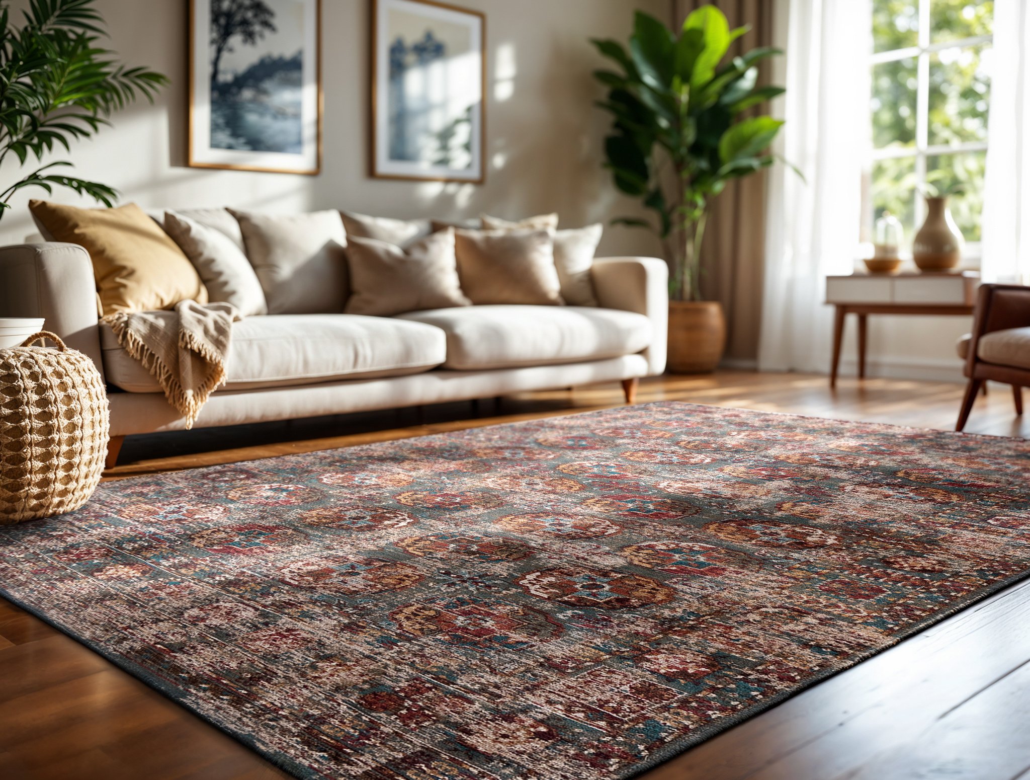 Tapis Kasak «Almati» 9845 | Taille: 200 x 280 cm