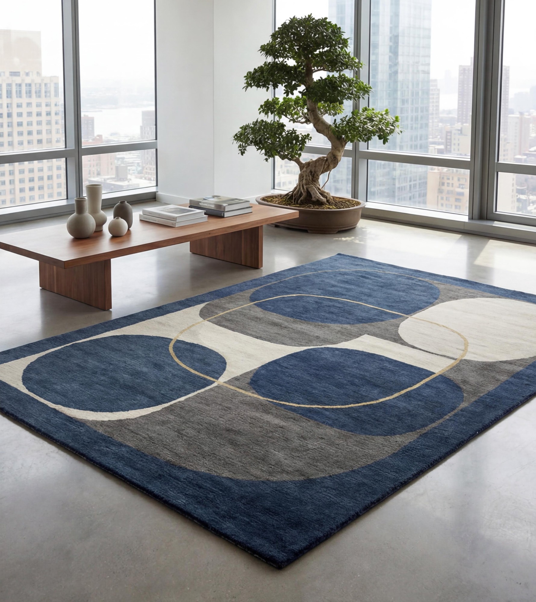 Tapis Nocturne Circles