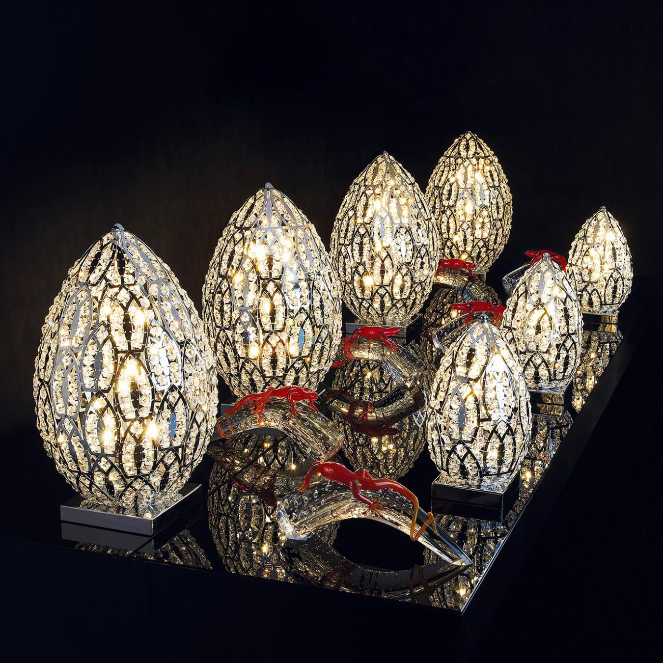 Lampe de table œuf Arabesque 30