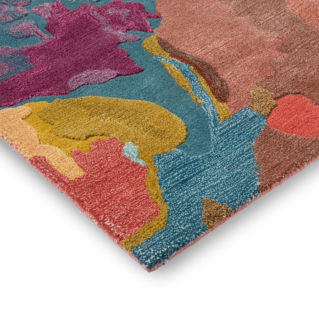 Tapis Forêt Palissandre/Myrtille