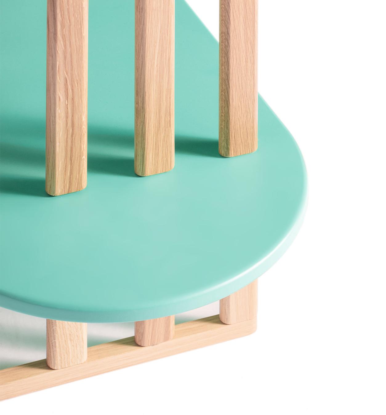 Bibliothèque Verte à Quatre Niveaux