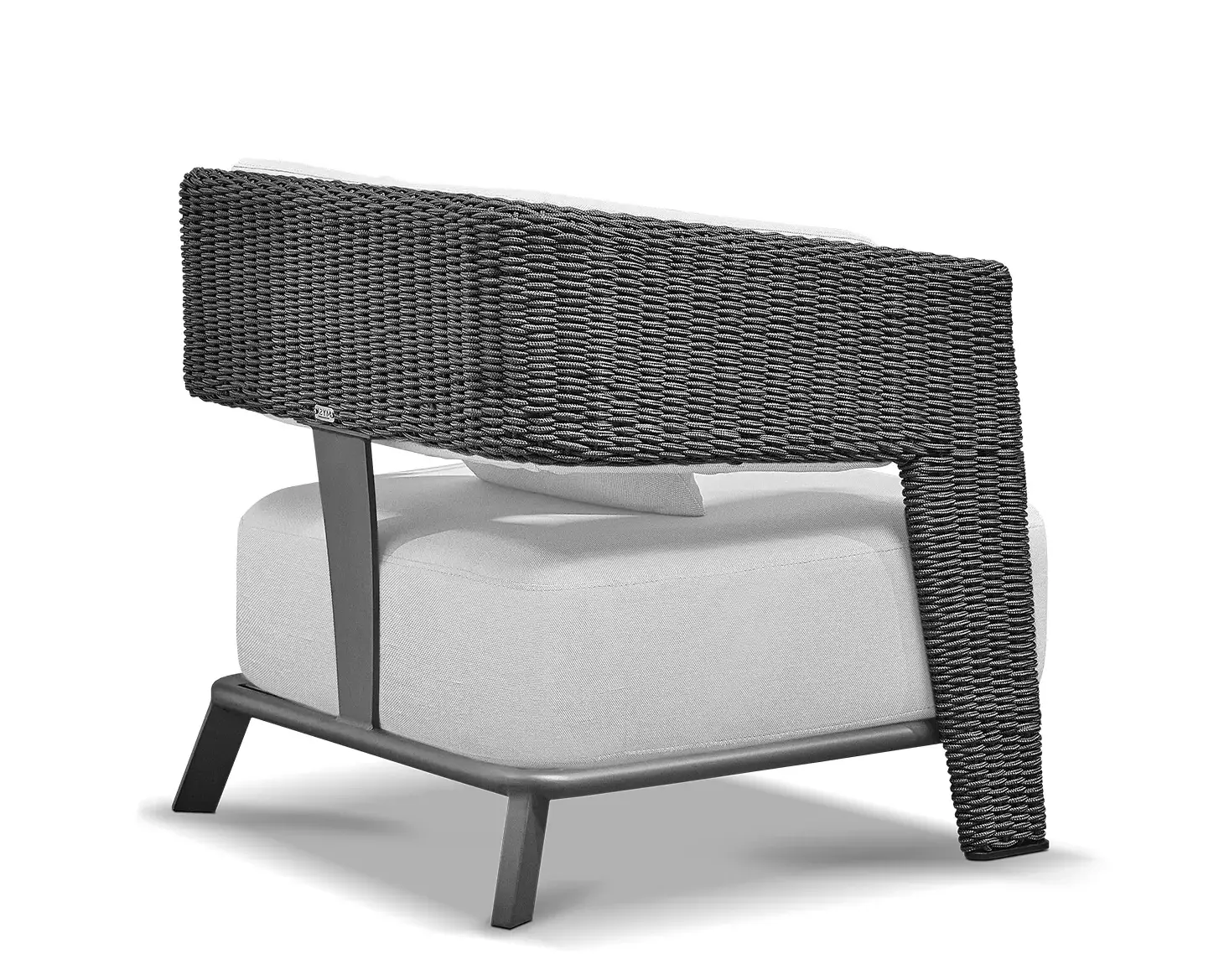 Fauteuil Gris Crown