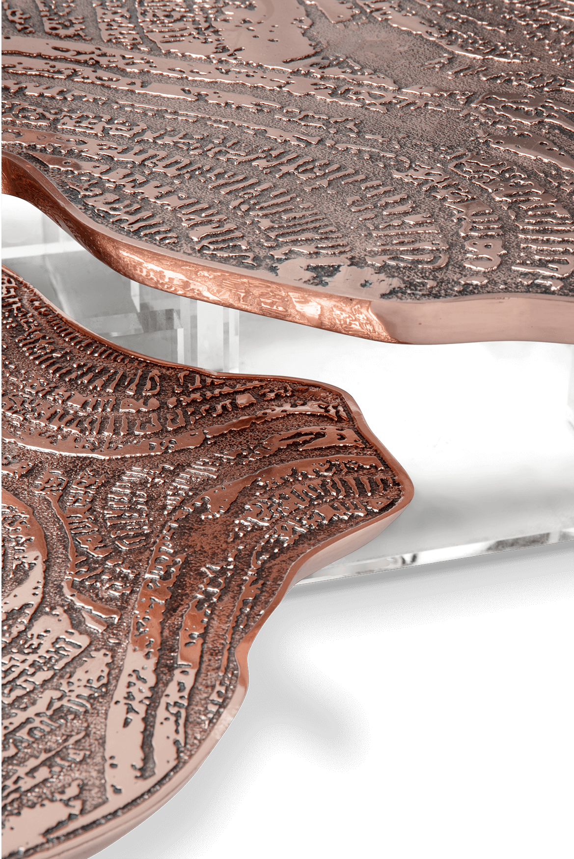 Table Basse Caspian Cuivre