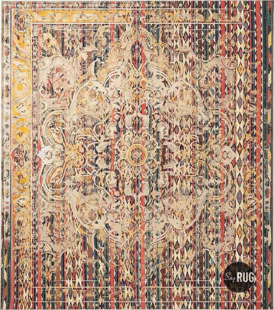 Tapis Crazy World №3 | Taille: 400 x 500 cm