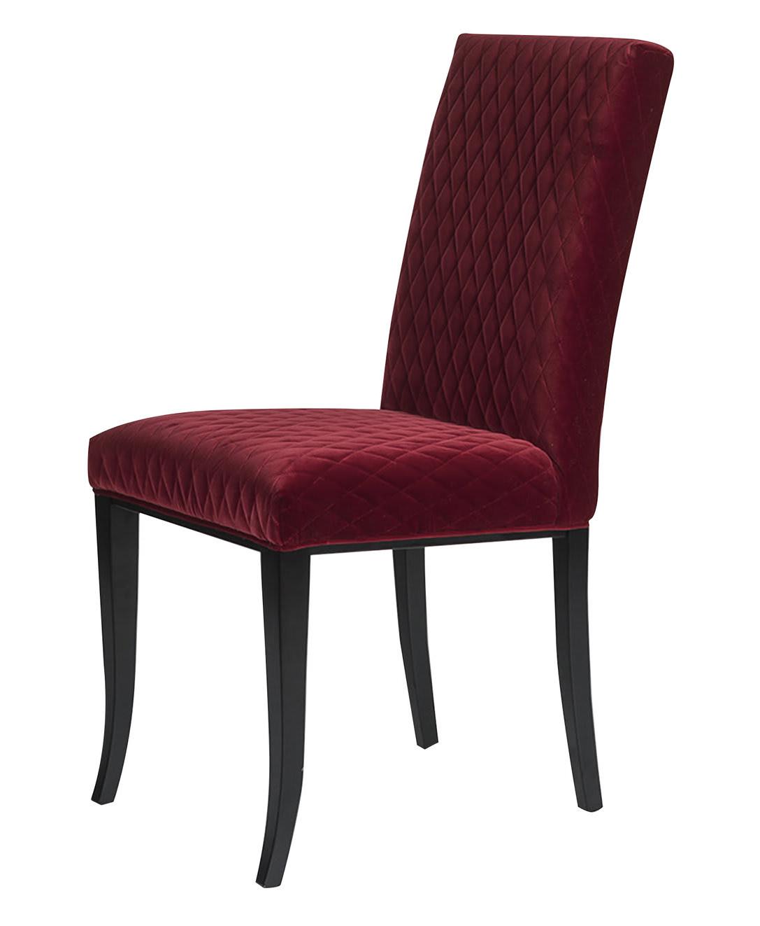 Chaise Audrey bordeaux