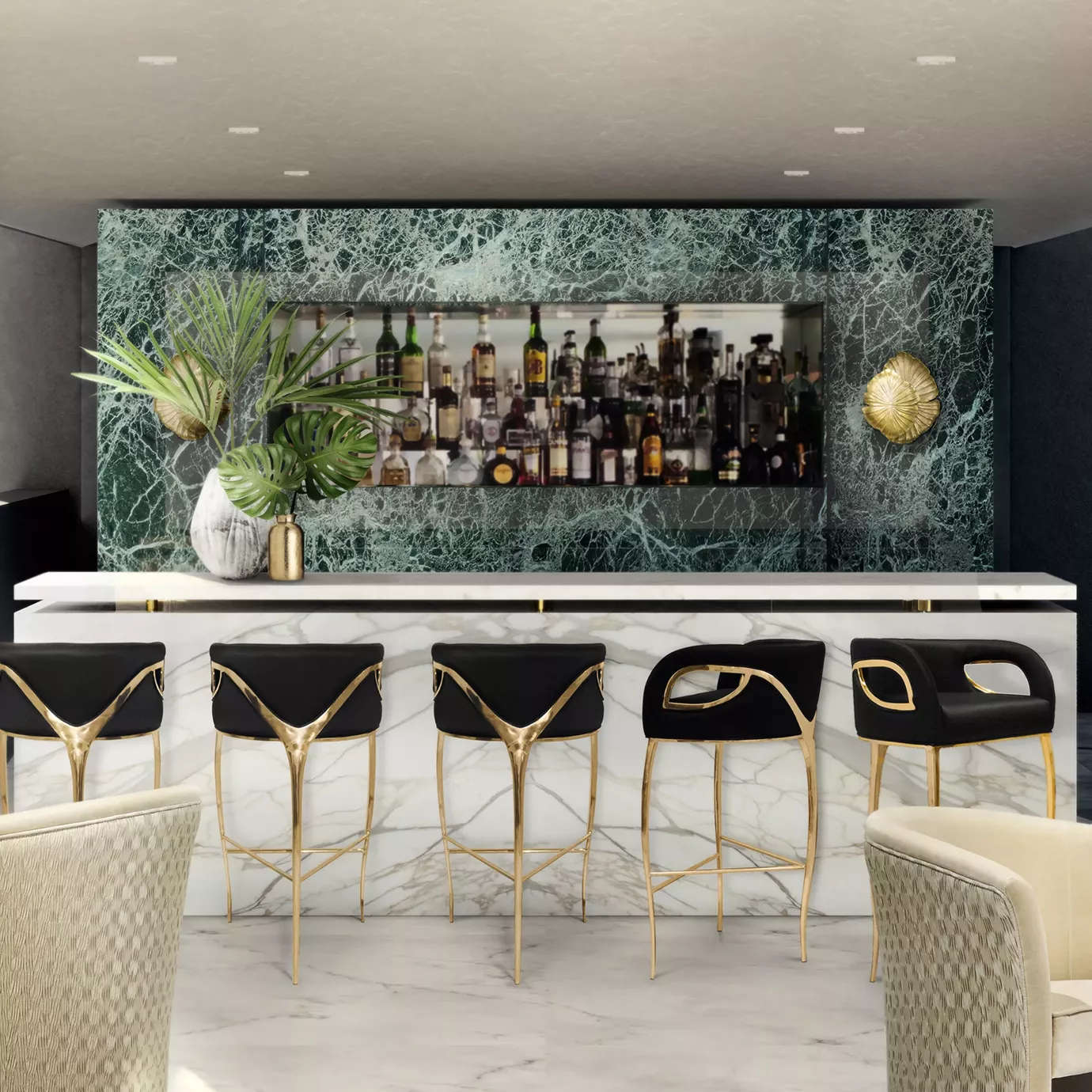Tabouret de Bar Chandra