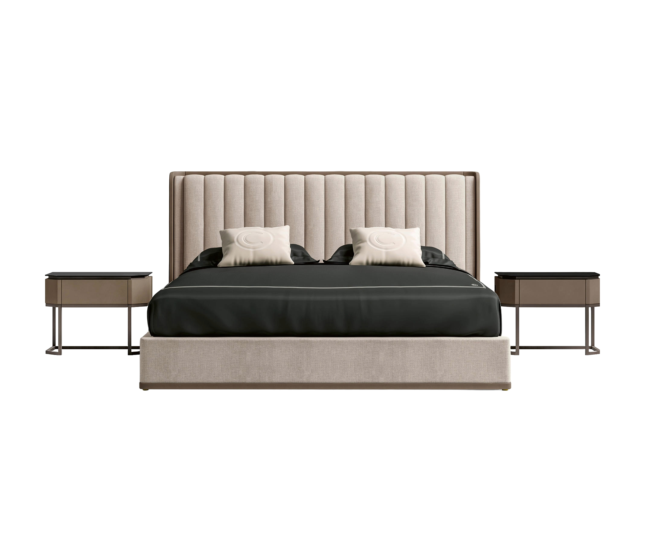 Lit avec Tête de Lit | Taille de matelas: 180 x 200 cm