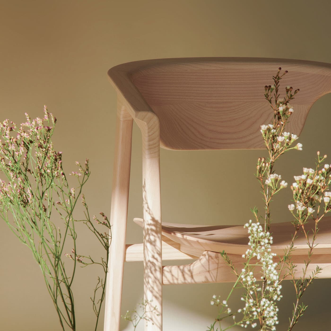 Chaise Duna en Frêne Naturel