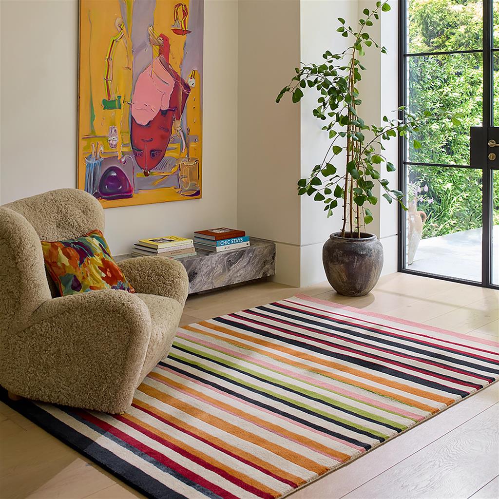 Tapis Calla Grenade/Clémentine