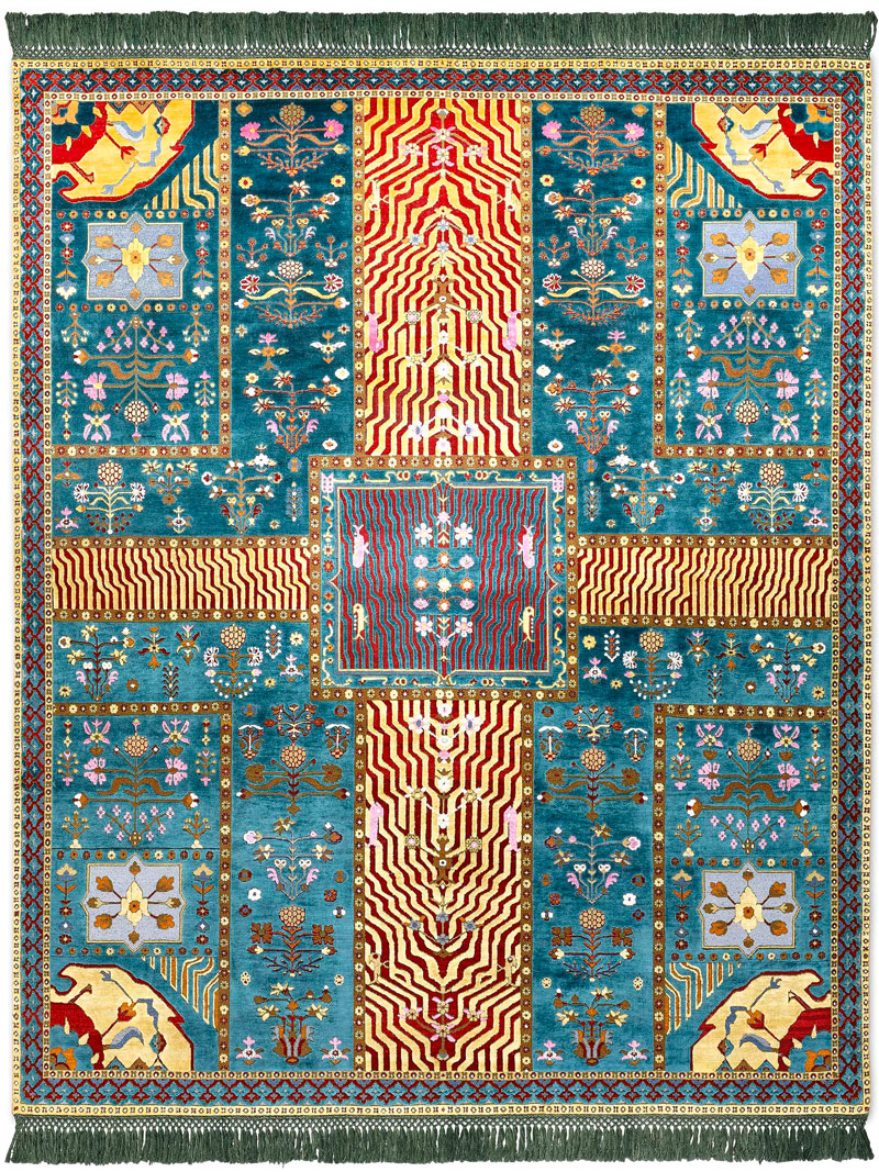 Tapis de luxe New Garden