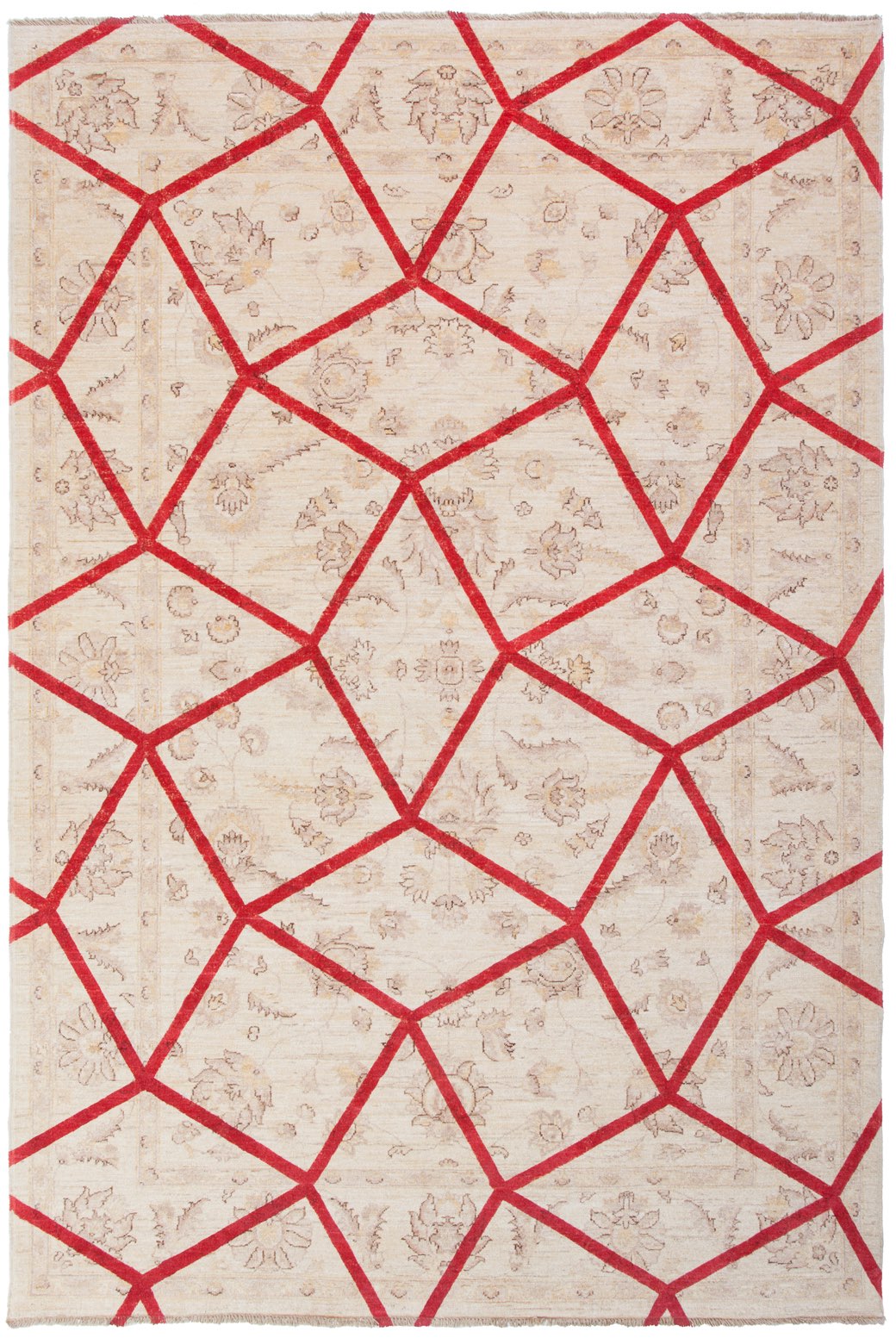 Tapis Double Couche Rouge