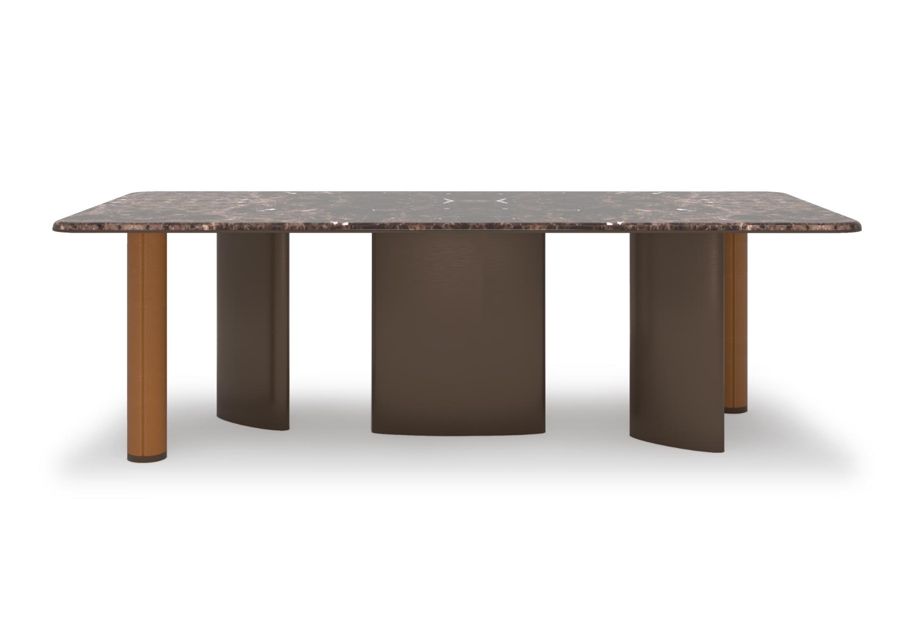 Table de salle à manger en marbre Bon Ton