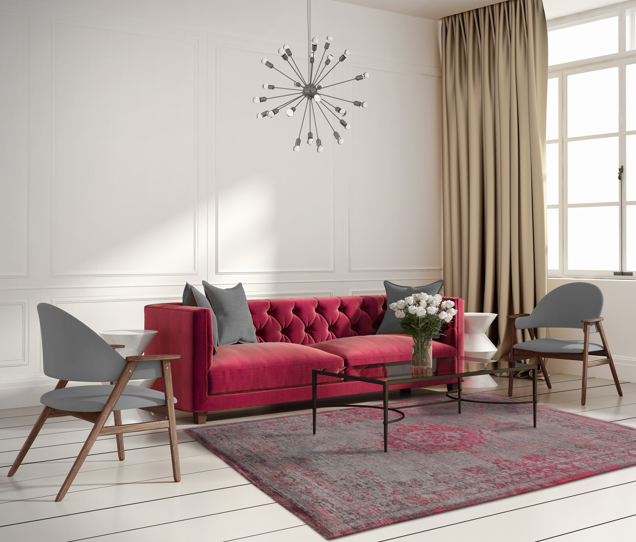 Tapis 8261 Pink Flash