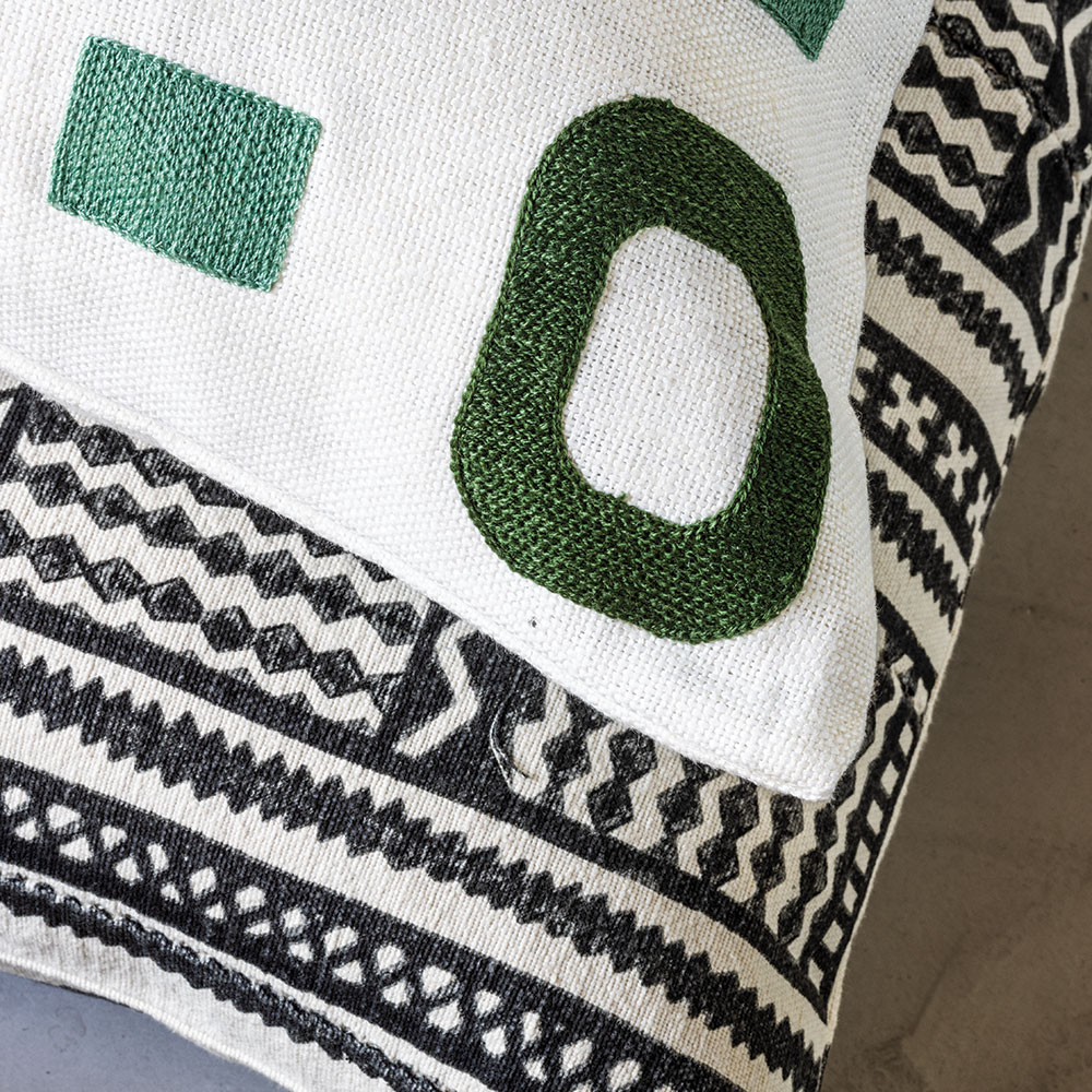 Kuba Coussin Décoratif