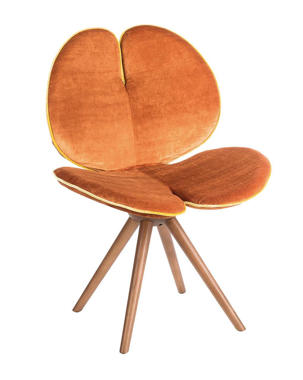 Chaise Pansè orange