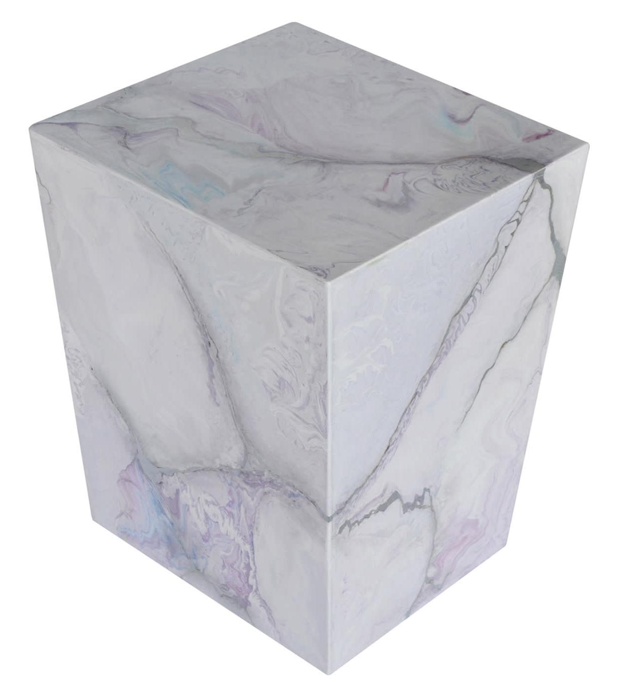 Table d'appoint Bleue et Rose