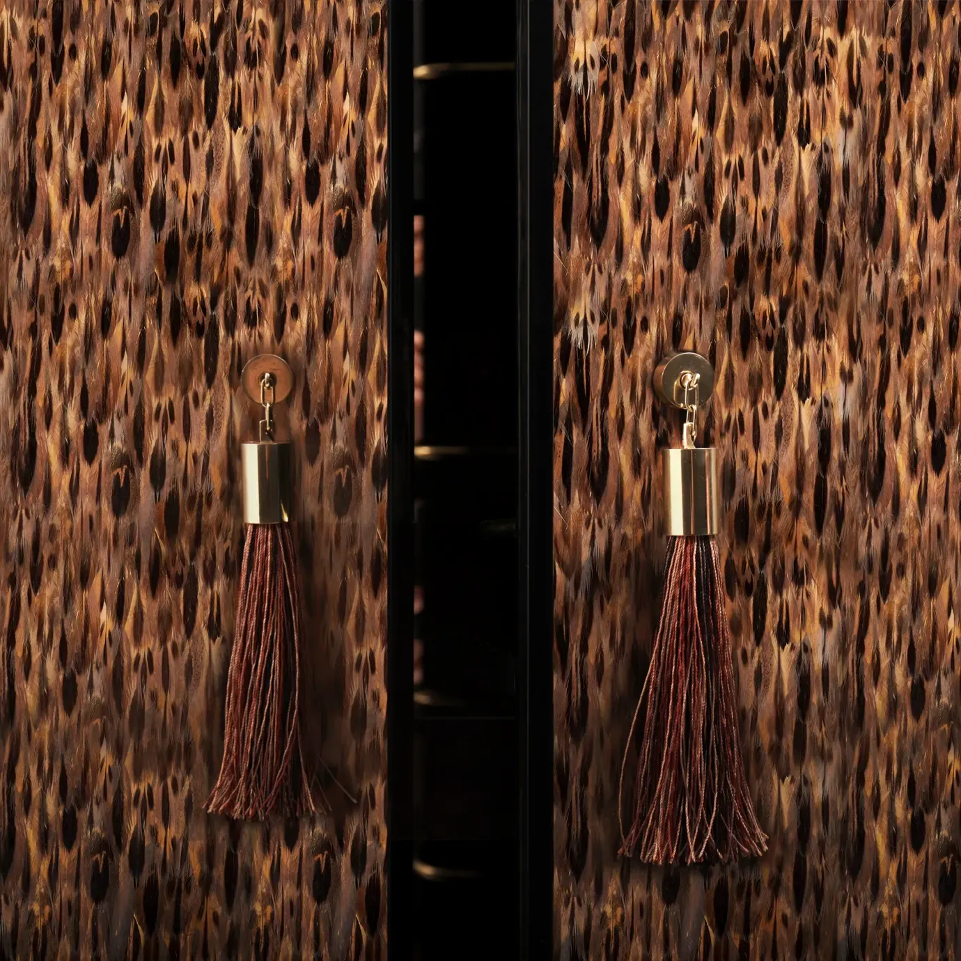 Meuble Bar Temptation Plume Dorée