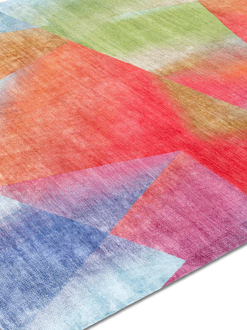 Tapis noué main de luxe Crystal