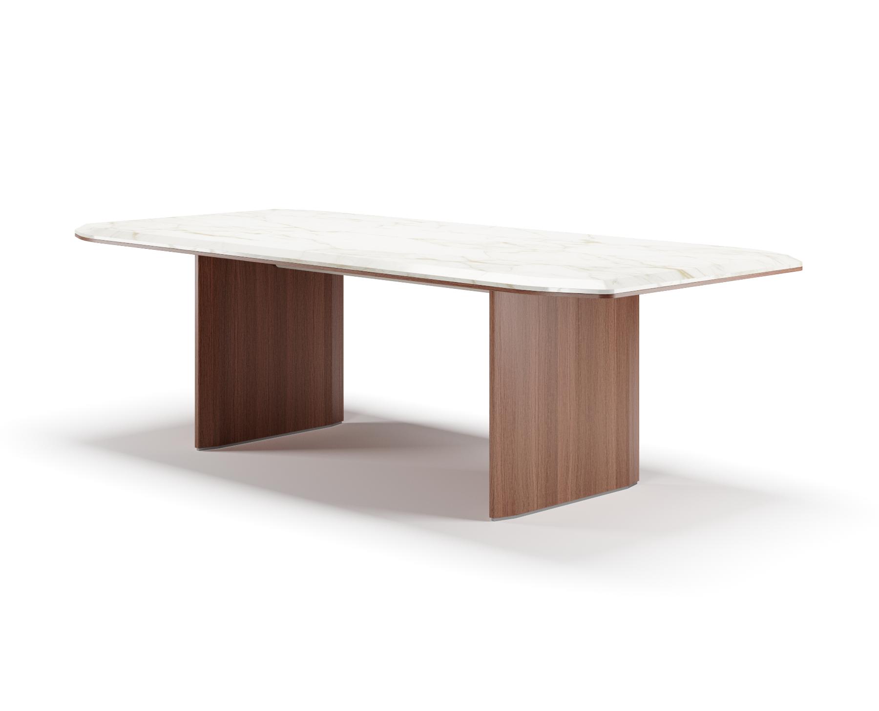 Table de salle à manger en marbre Avalon