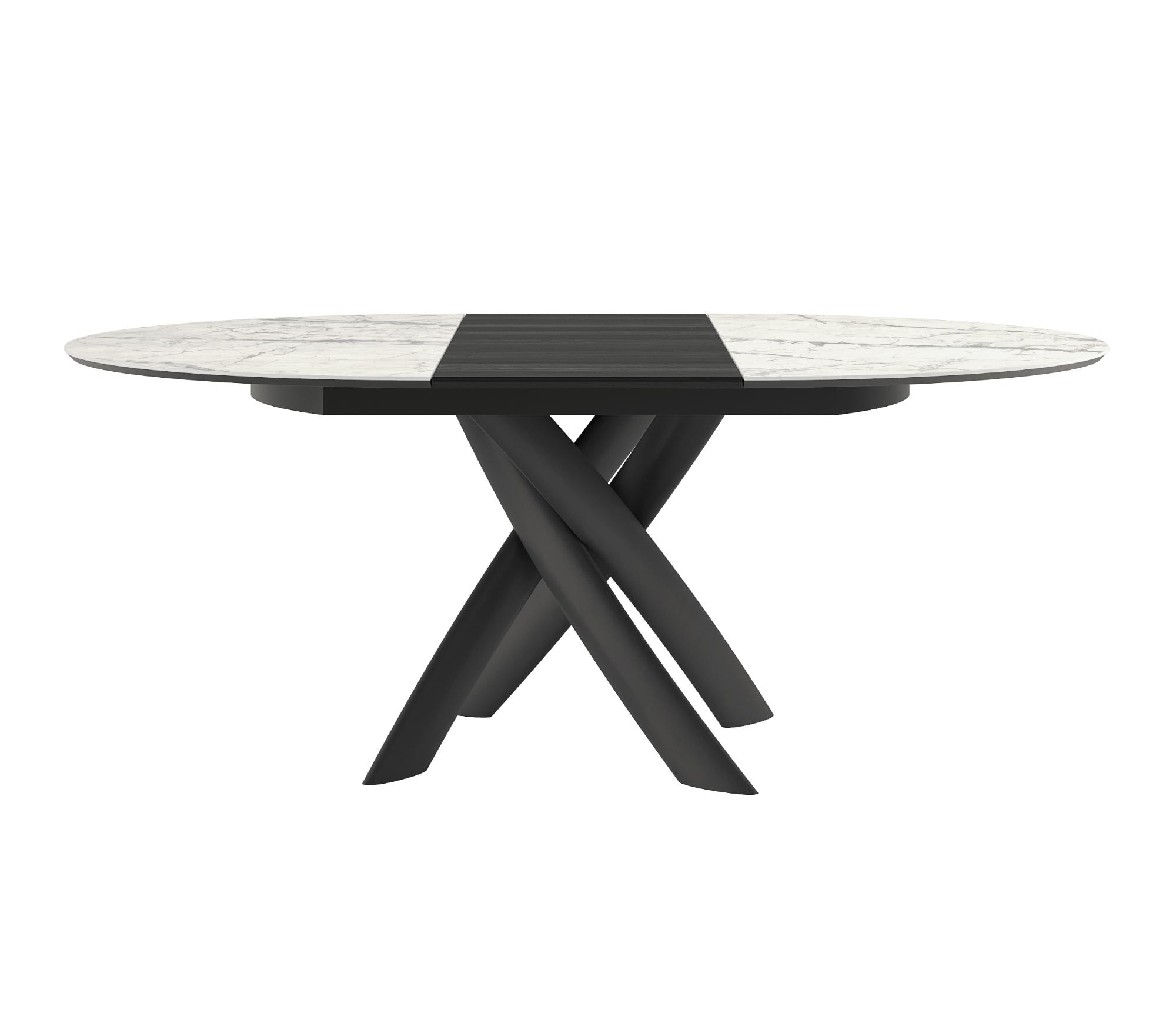 Table Style ronde extensible