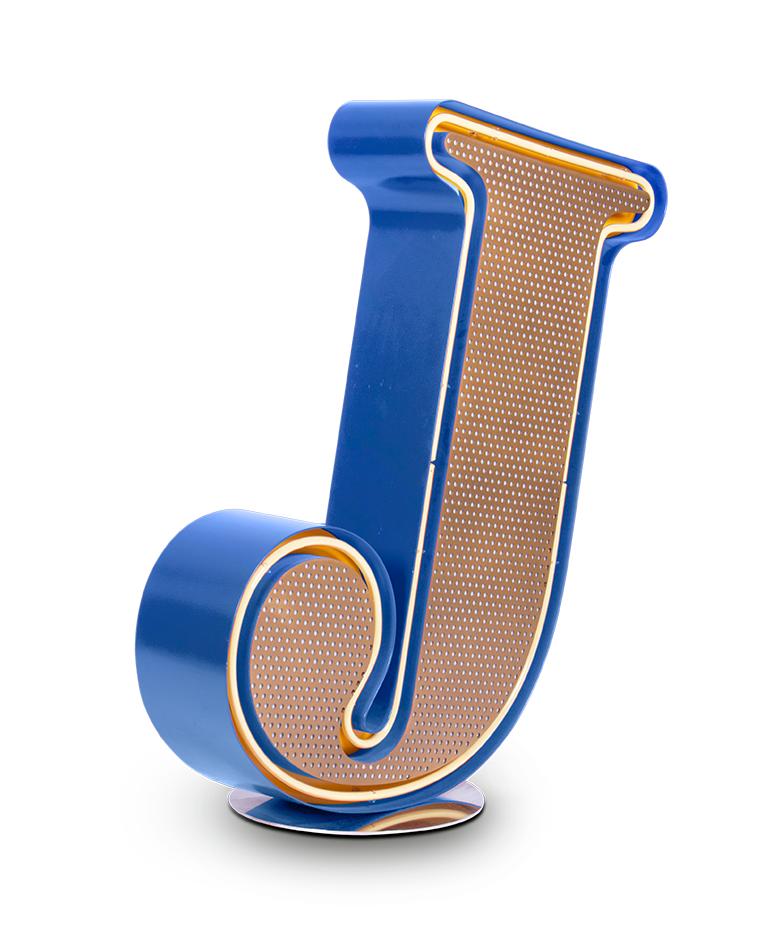 Lettre Lumineuse Joyful J