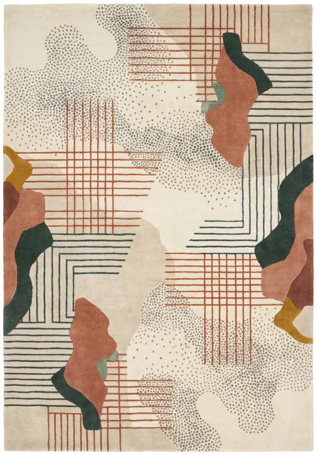 Tapis contemporain Urban Collage