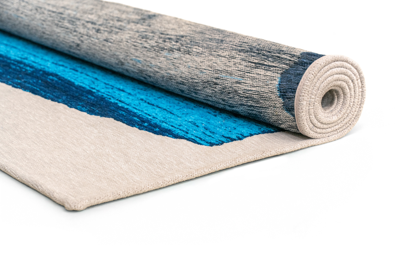 Tapis Brush Diva Blue | Taille: 140 × 200 cm