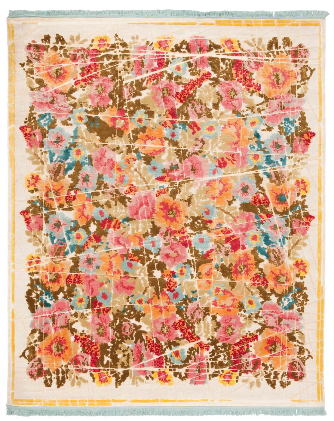 Tapis Scarlenka Allover Enveloppé Crème
