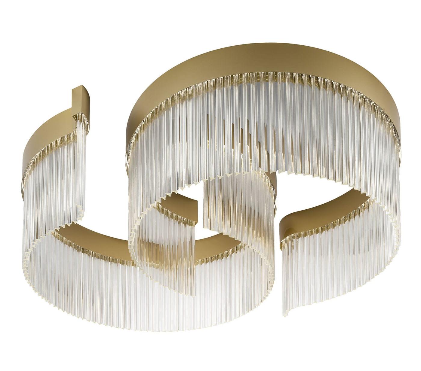 Lustre Sculpture Contemporaine Mezza Luna