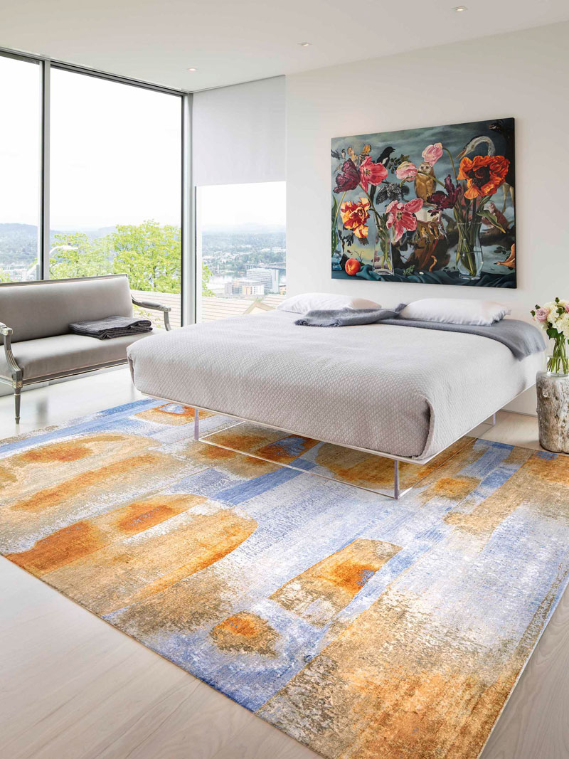 Tapis de luxe fait main Galilée | Taille: 274 x 365 cm