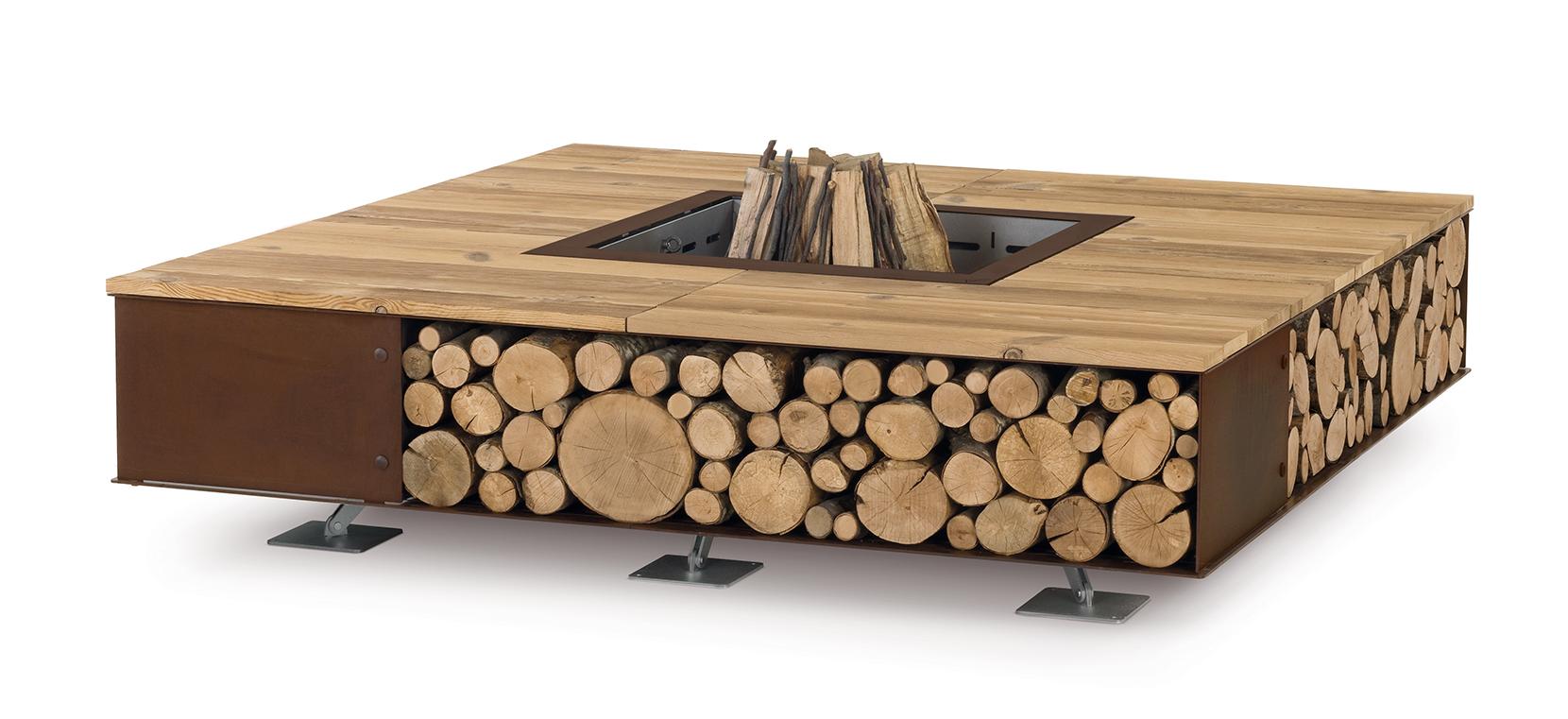 Brasero Toast en bois
