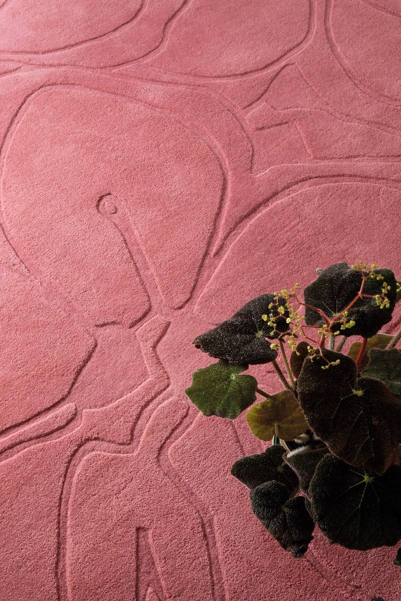 Tapis Romantic Magnolia Rose