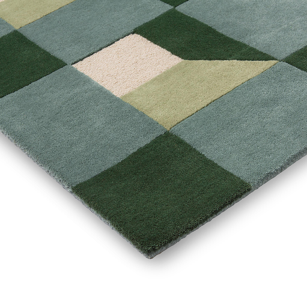 Tapis Blocs Fougère