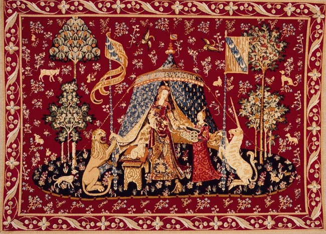 Tapisserie À Mon Seul Désir avec Bordure