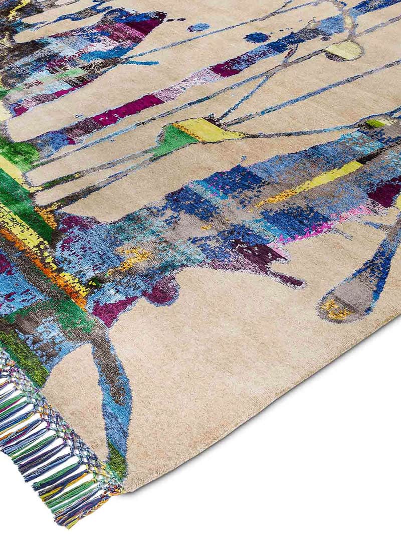 Tapis de luxe fait main Éco | Taille: 170 x 240 cm