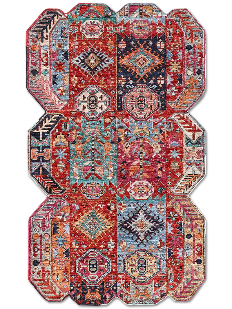 Tapis fait main de luxe Multiforme