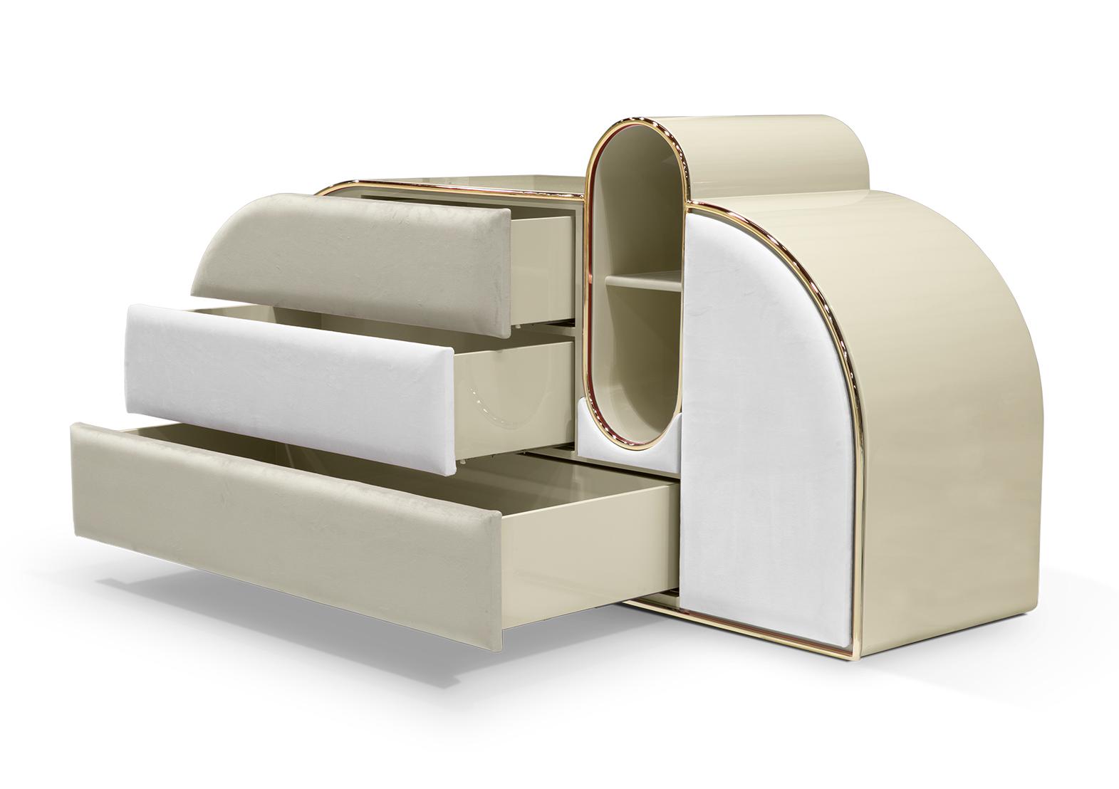 Commode Bubble Gum 3 Tiroirs