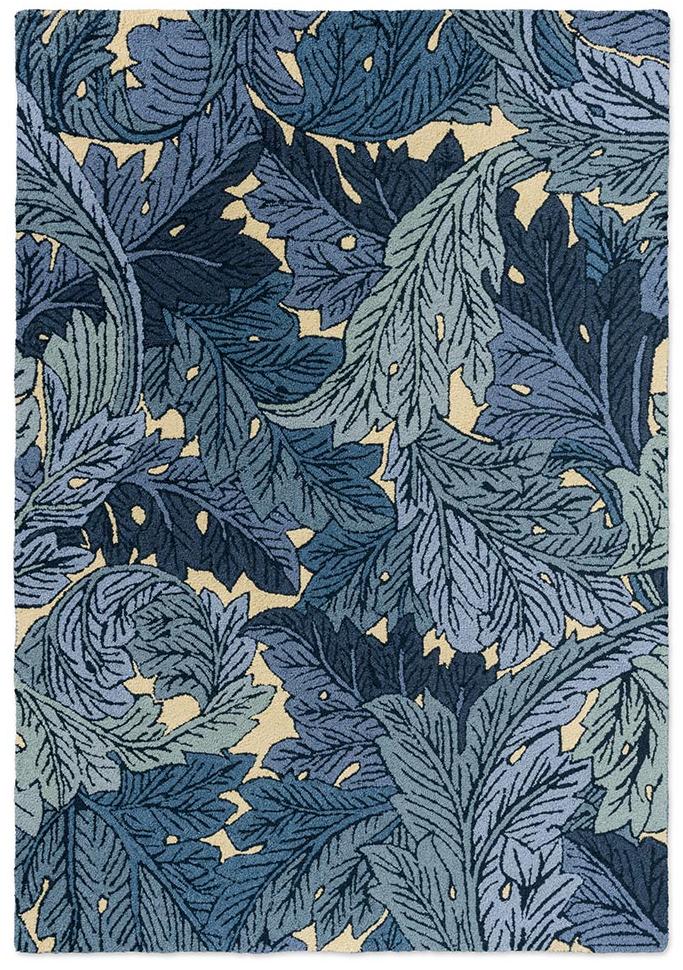 Tapis Acanthe Indigo Extérieur