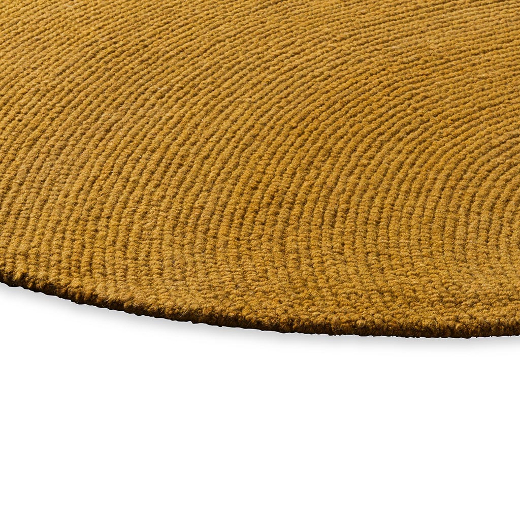 Decor Echo Ochre Tapis | Taille: Ø 150 cm