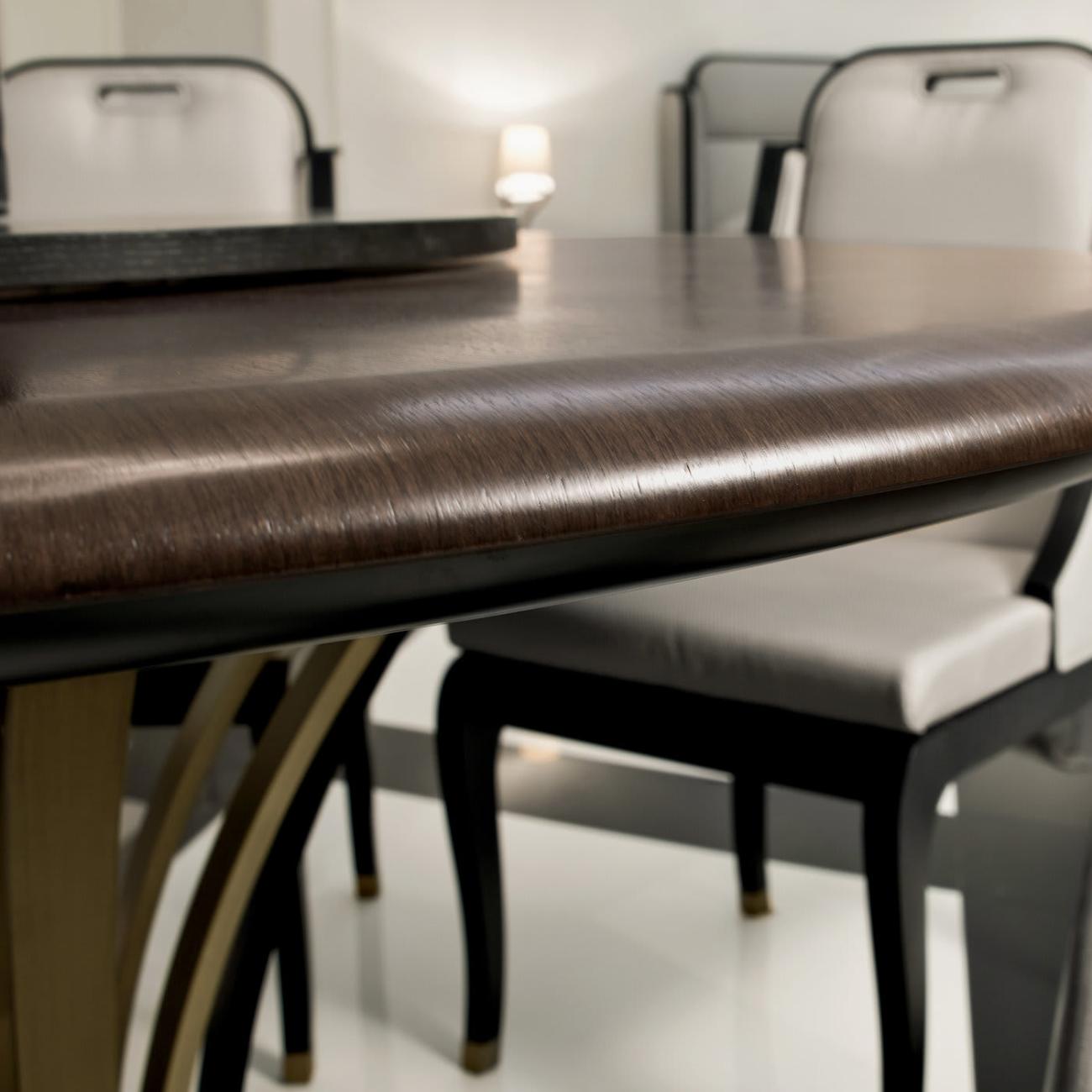 Table À Manger Ronde Dilan | Configuration: Sans plateau tournant