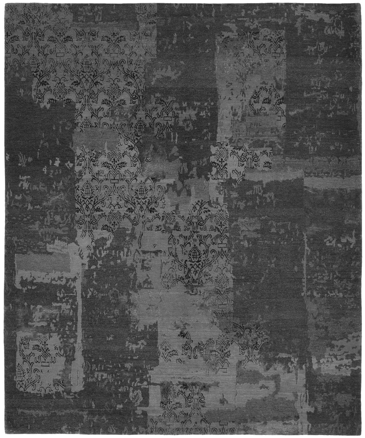 Tapis Boro 10 Noir