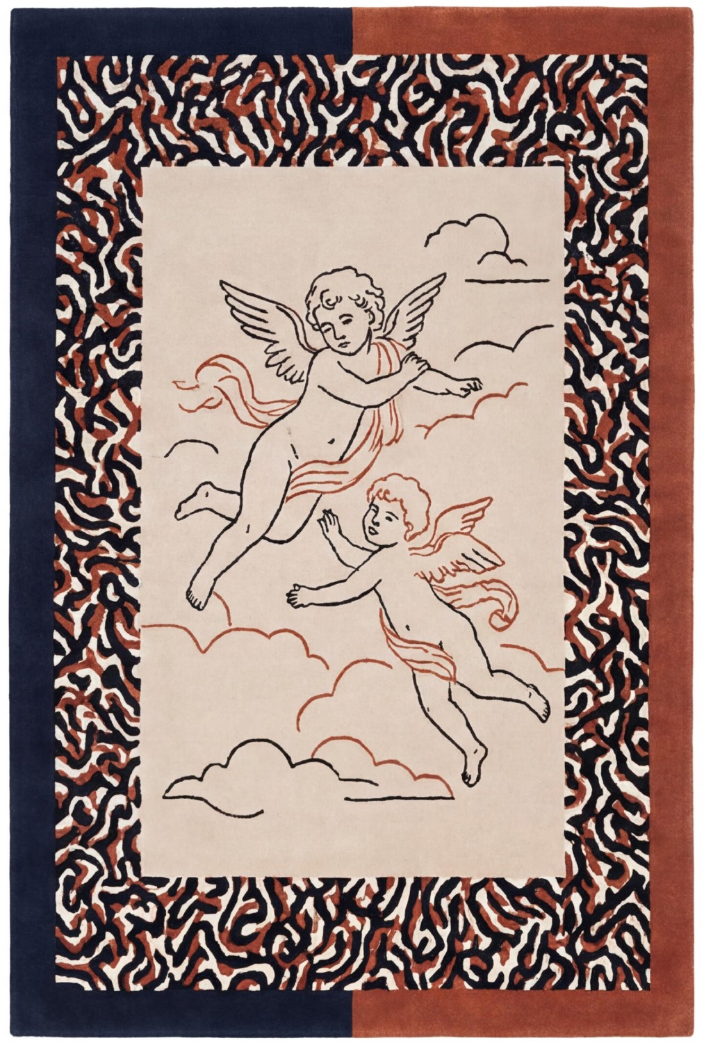 Tapis artisanal Heritage Sketch | Taille: 170 × 240 cm