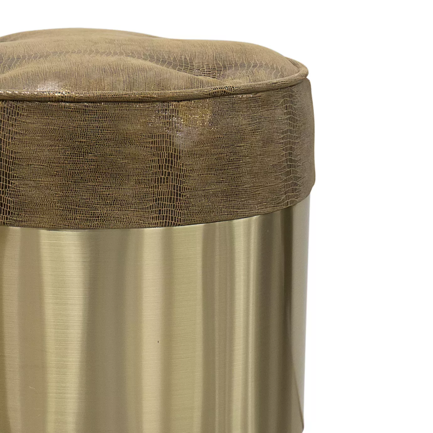 Tabouret en Cuir Olivia