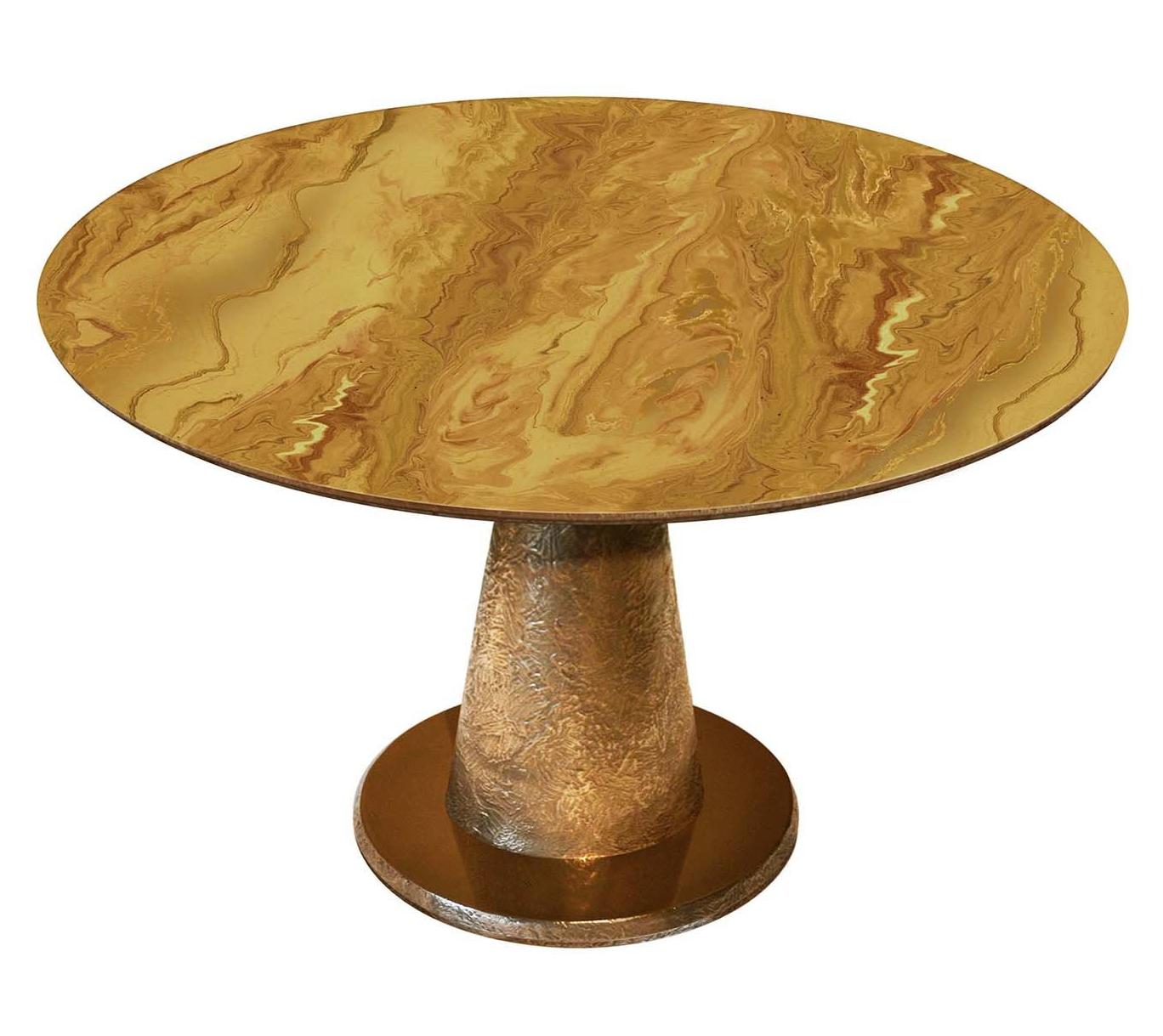 Table de salle à manger ronde Traiano
