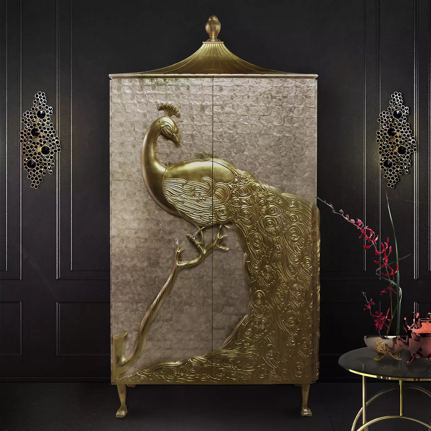 Armoire Camilia en Nacre