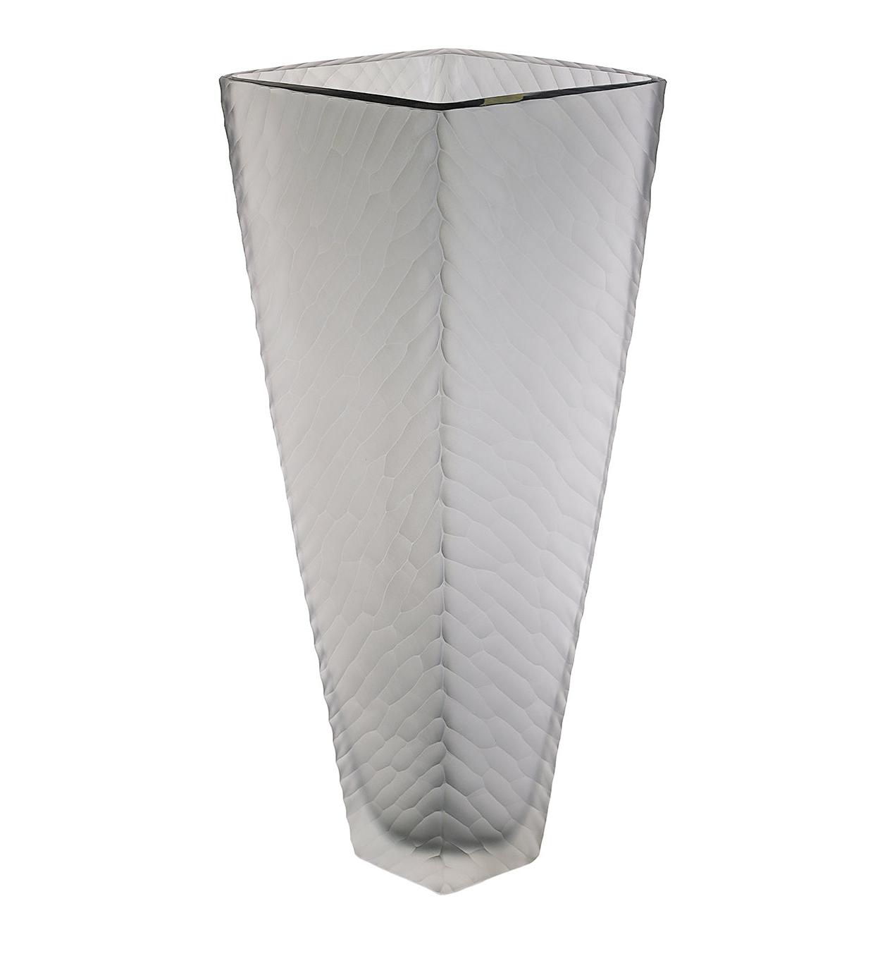 Vase à fleurs en verre de Murano
