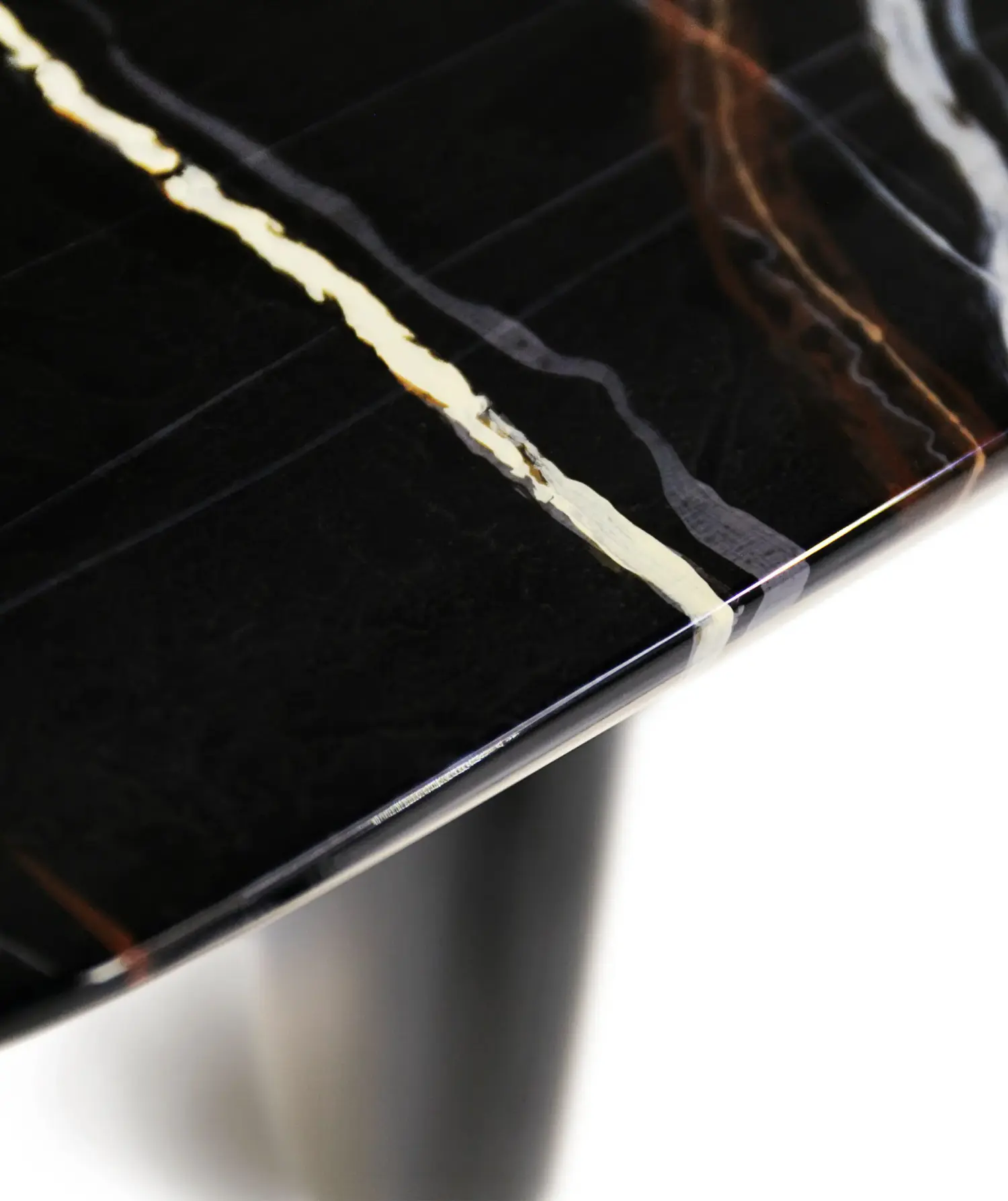 Console Sculpturale Noire